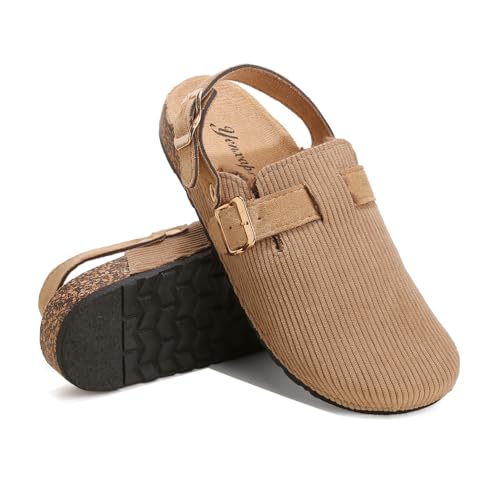 Clogs Hausschuhe Damen Herren Winter Plüsch, Warme Pantoffeln Bequeme rutschfeste Sandalen, Unisex Paare Slides Weiche Outdoor Pantoletten Winterschuhe Gartenschuhe von Otoepazm