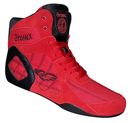 OTOMIX Ninja Warrior Fitness Bodybuilding MMA Schuh Sneaker High Tops - Red/Rot von Otomix