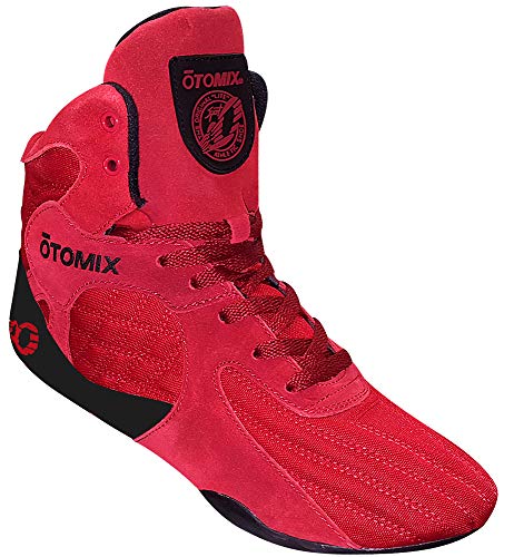 Otomix – Stingray Turnschuhe, schwarz, Rot - rot - Größe: 43 1/3 EU von Otomix