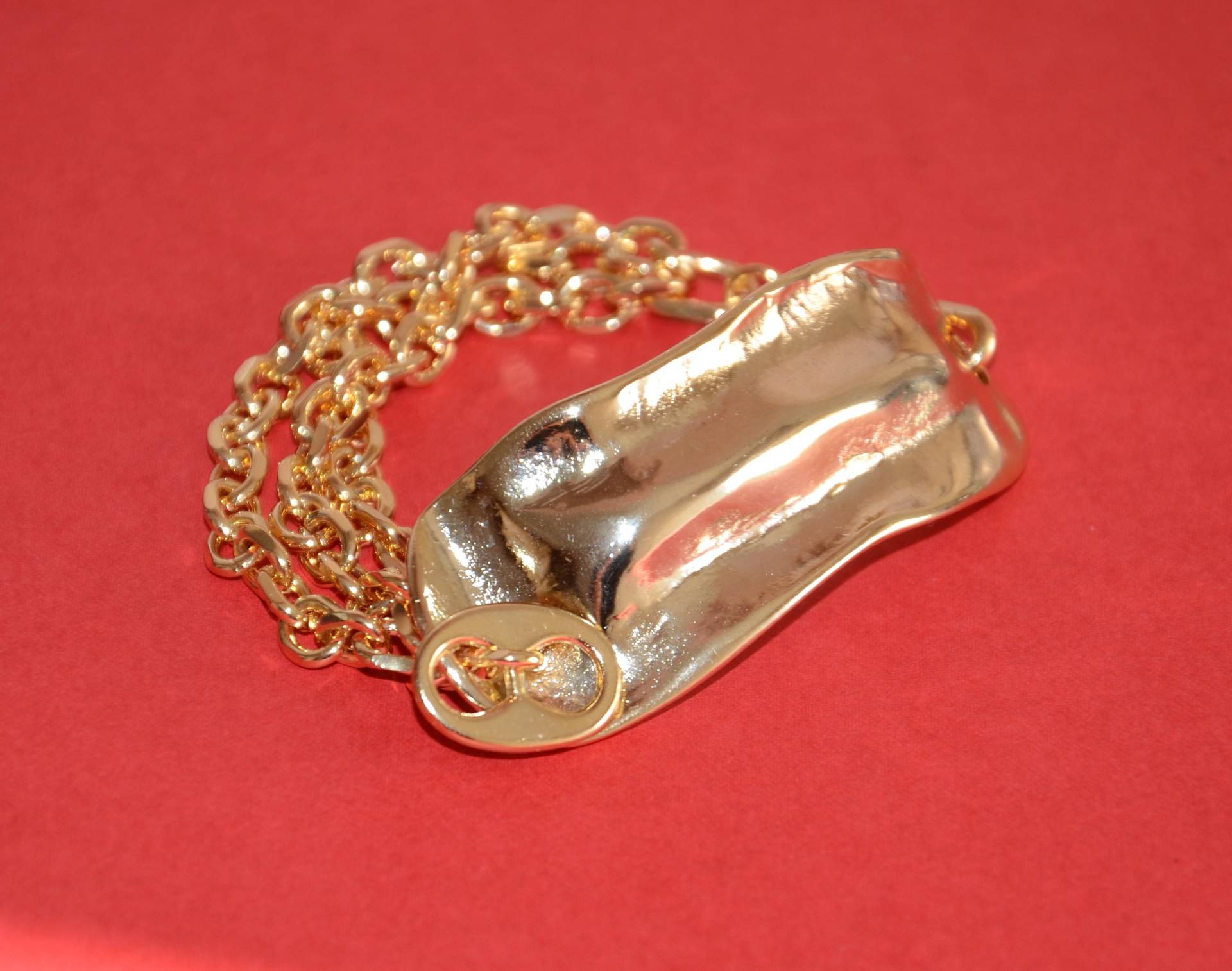 Spanien Vergoldetes Armband-Handgemachte Gefühlsteile Armband-Gold Bar Armband-Goldkette Armband-Uno De 50 Style Armband Spanien Vergoldetes Armband-Handgemachte Gefühlsteile Armband-Gold Bar Armband-Goldkette Armband-Uno De 50 Style Armband von OtroAccesorio