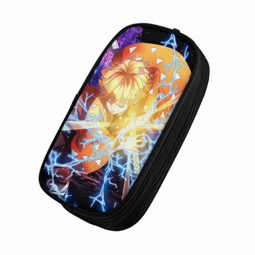 Otsyunc Bqrfdlfeclwq Tpvepzchuxvp Federmäppchen Große Kapazität Federtaschen [Design-0802] Mäppchen mit Reißverschluss Make-up Tasche von Otsyunc