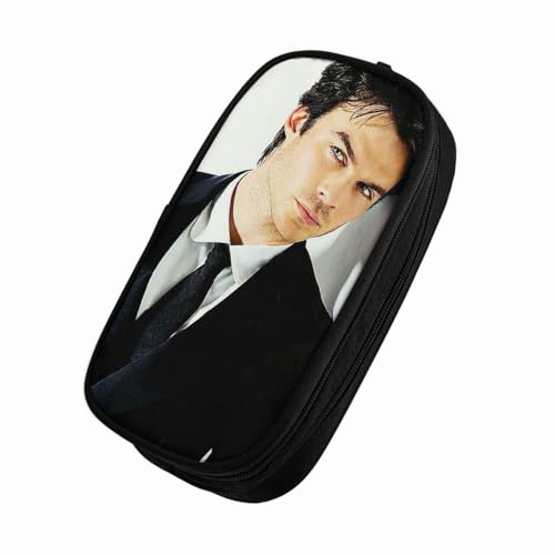 Otsyunc Bwmjsamzde Federmäppchen Große Kapazität Federtaschen [Design-2149] Mäppchen mit Reißverschluss Make-up Tasche von Otsyunc
