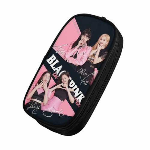 Otsyunc Fickxkqo Federmäppchen Große Kapazität Federtaschen [Design-0466] Mäppchen mit Reißverschluss Make-up Tasche von Otsyunc