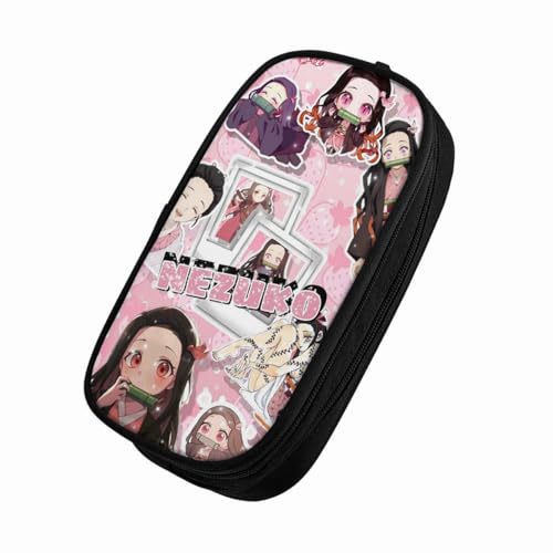 Otsyunc Gviogxwumxe Pboplads Federmäppchen Große Kapazität Federtaschen [Design-0879] Mäppchen mit Reißverschluss Make-up Tasche von Otsyunc