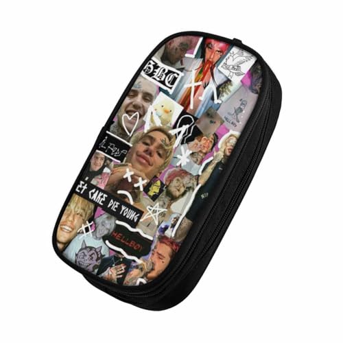 Otsyunc Hifizowoap Federmäppchen Große Kapazität Federtaschen [Design-2579] Mäppchen mit Reißverschluss Make-up Tasche von Otsyunc