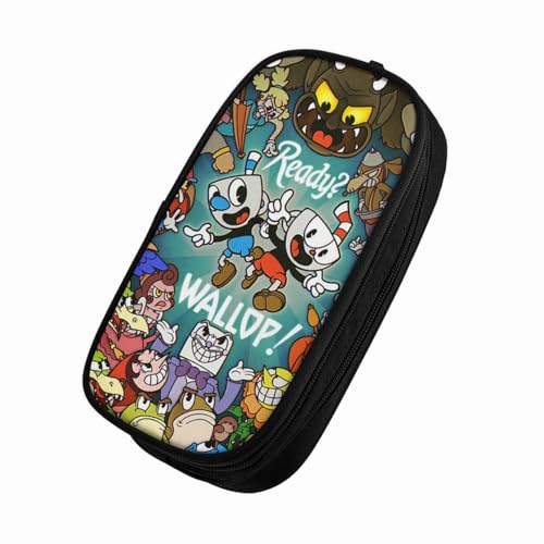 Otsyunc Hivxnyzke Twyiiizdlrk Federmäppchen Große Kapazität Federtaschen [Design-0756] Mäppchen mit Reißverschluss Make-up Tasche von Otsyunc