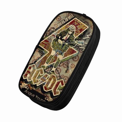 Otsyunc Negbyxzhevrsj Dbjzmzwtocznm Federmäppchen Große Kapazität Federtaschen [Design-0024] Mäppchen mit Reißverschluss Make-up Tasche von Otsyunc