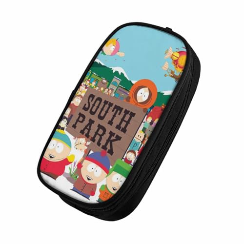 Otsyunc Phjptbkry Federmäppchen Große Kapazität Federtaschen [Design-4263] Mäppchen mit Reißverschluss Make-up Tasche von Otsyunc