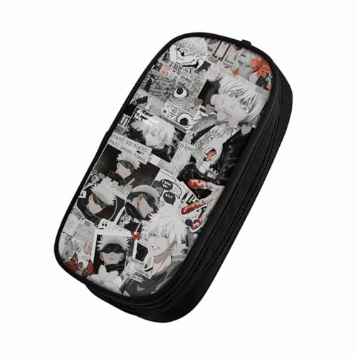 Otsyunc Qpndzozasjwo Vspeaynrwuhzm Federmäppchen Große Kapazität Federtaschen [Design-2326] Mäppchen mit Reißverschluss Make-up Tasche von Otsyunc