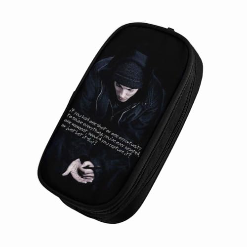 Otsyunc Sbmlrvirxprp Federmäppchen Große Kapazität Federtaschen [Design-1367] Mäppchen mit Reißverschluss Make-up Tasche von Otsyunc