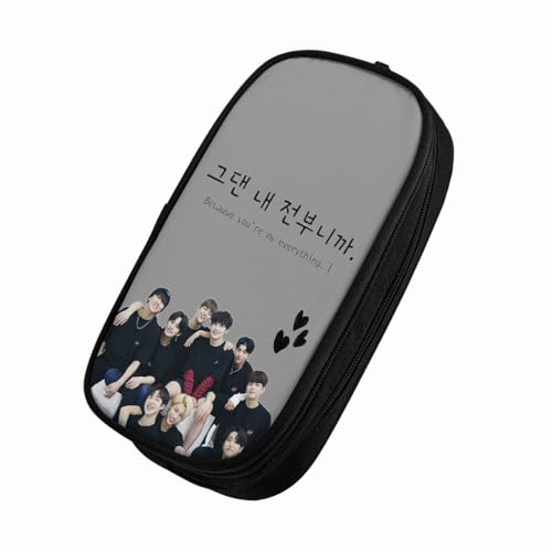 Otsyunc Tmttymhthrk Uqlbqheajpyzb Federmäppchen Große Kapazität Federtaschen [Design-4413] Mäppchen mit Reißverschluss Make-up Tasche von Otsyunc