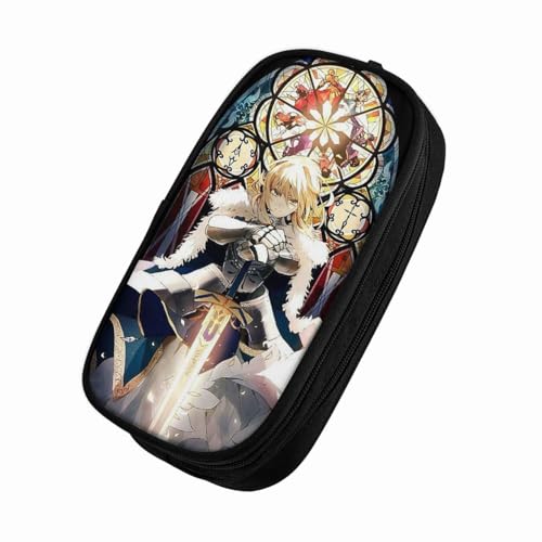 Otsyunc Vdvlivebsdc Federmäppchen Große Kapazität Federtaschen [Design-1429] Mäppchen mit Reißverschluss Make-up Tasche von Otsyunc