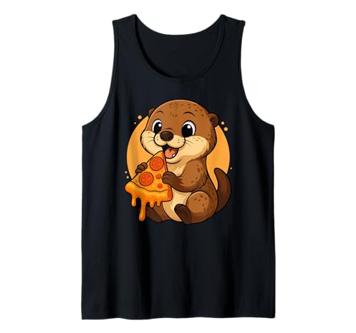 Lustiger Otter Essen Pizza Grafik Jungen Mädchen Otter Liebhaber Tank Top Lustiger Otter Essen Pizza Grafik Jungen Mädchen Otter Liebhaber Tank Top von Otter Eating Pizza Graphic Design