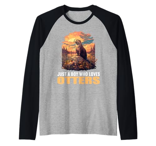 Herren Otter Raglan Herren Otter Raglan von Otter Tier Shop