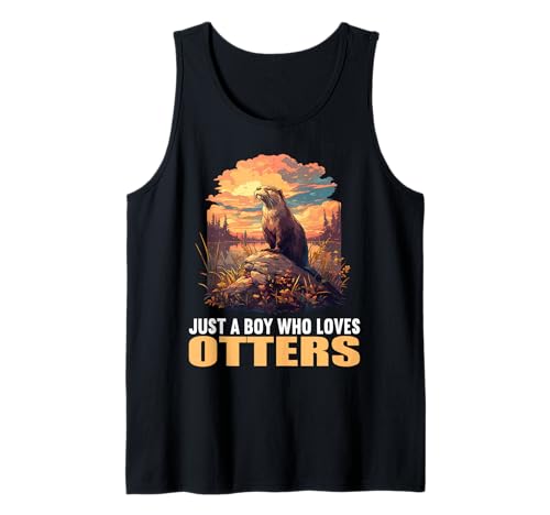 Herren Otter Tank Top von Otter Tier Shop