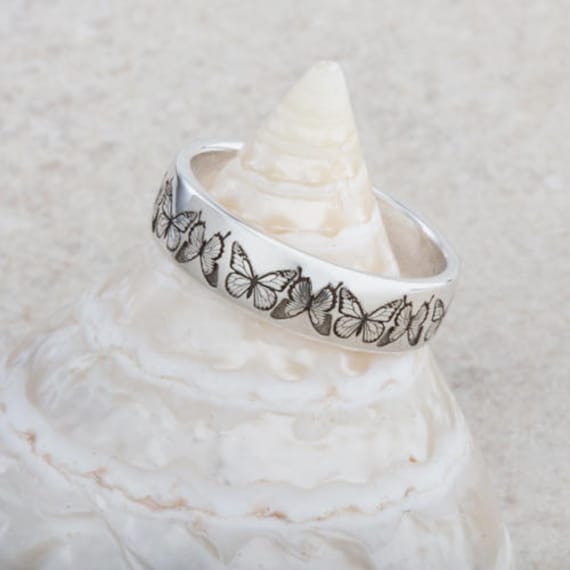 Schmetterling Ring von OtterlyYoursDesigns