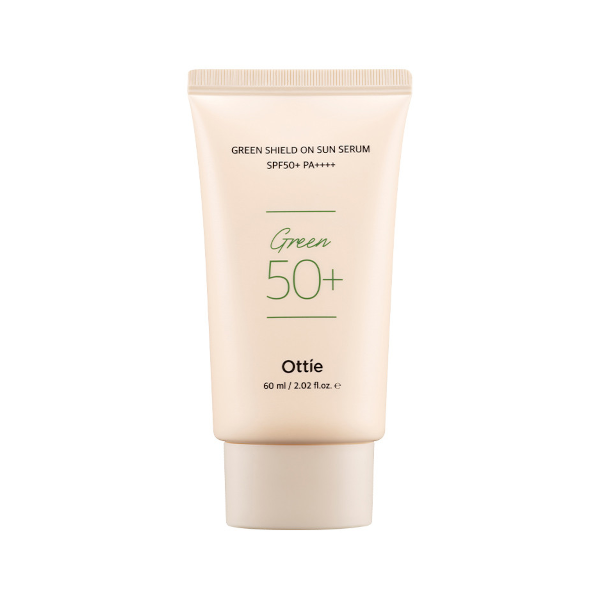Ottie - Green Shield On Sun Serum SPF50+ PA++++ - 60ml von Ottie