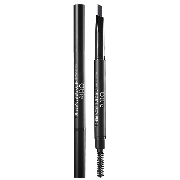 Ottie - Natural Drawing Auto Eye Brow Pencil - 0.2g - #01 Black von Ottie