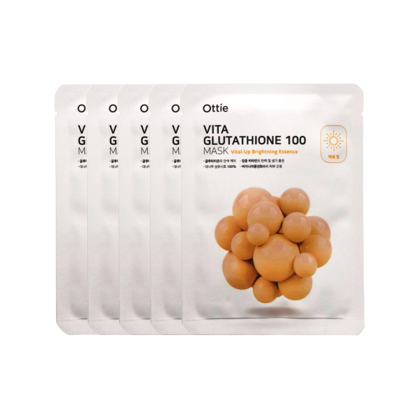 Ottie - Vita Glutathione 100 Mask - 25ml*5stücke von Ottie