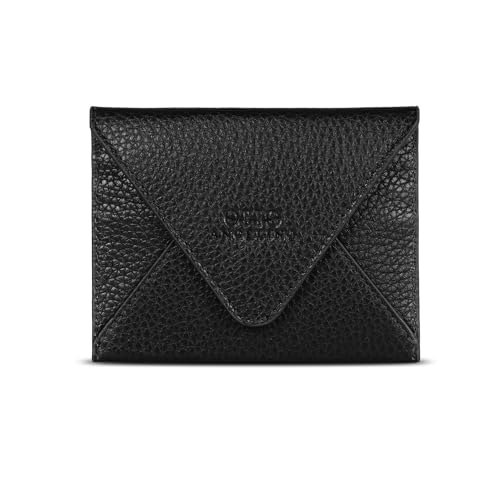 Otto Angelino Kreditkartenetui und Reisebrieftasche aus echtem Leder mit Magnetverschluss, Kreditkartenetui – Unisex von Otto Angelino