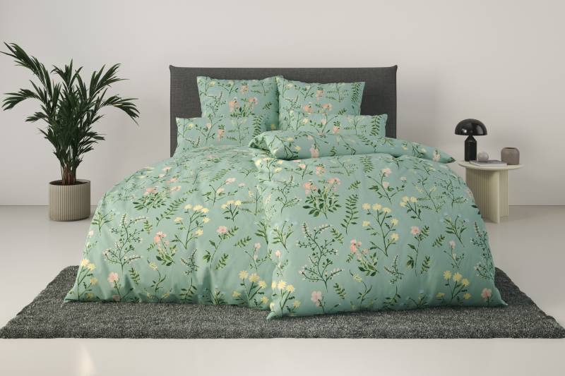 OTTO home Bettwäsche "Claara" 2 Stk. tlg. mit Blumen Design, skandinavisch, romantische Bettwäsche von Otto Home