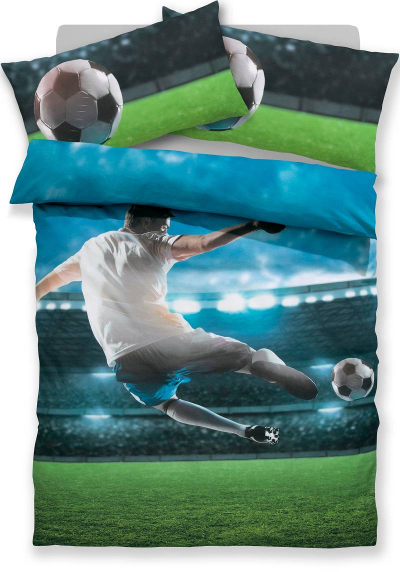 OTTO home Bettwäsche "Joonas" 2 Stk. tlg. American Football von Otto Home