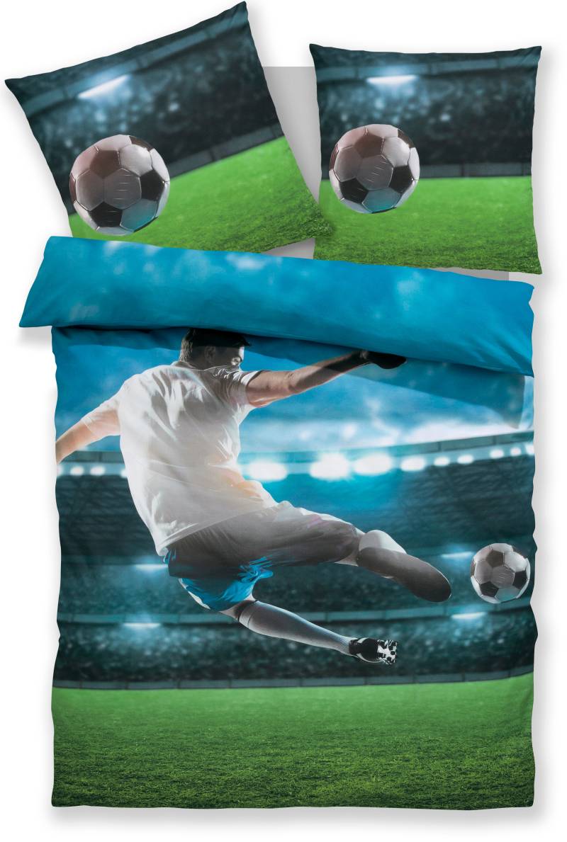 OTTO home Bettwäsche "Joonas" 2 Stk. tlg. American Football von Otto Home