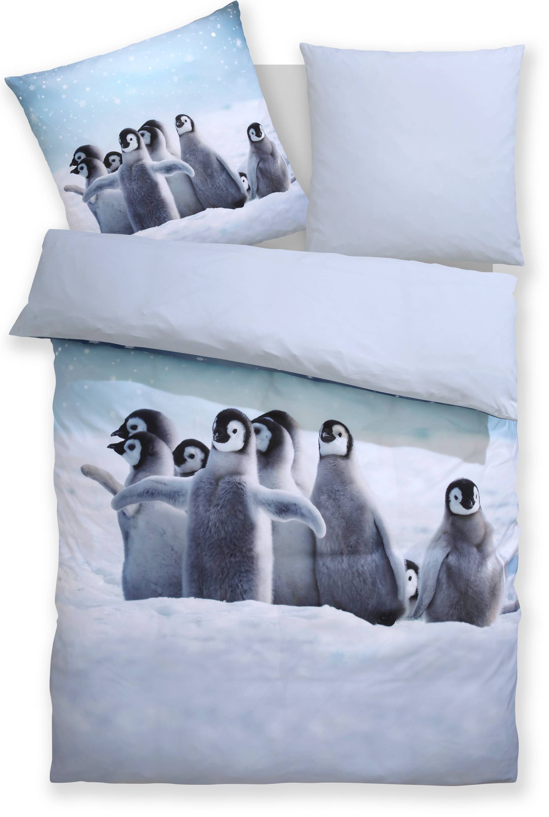 OTTO home Bettwäsche "Lyki", ab Größe 135x200 cm, 100% Polyester, Katze, Pferd, Löwe, Pinguin OTTO home Bettwäsche "Lyki", ab Größe 135x200 cm, 100% Polyester, Katze, Pferd, Löwe, Pinguin von Otto Home