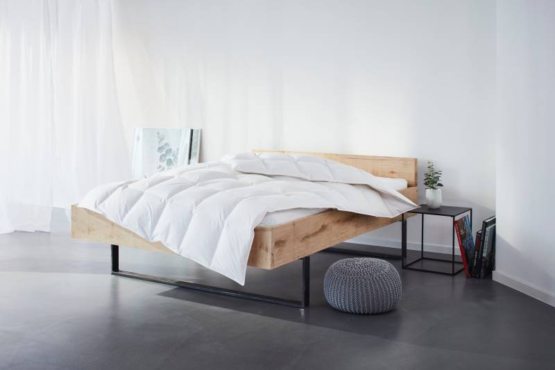 Otto Keller Daunenbettdecke + Kopfkissen "Sandra, Bettwaren-Set in 135x200 oder 155x220 cm, Sommer oder Winter", (Spar-Set), Bettwaren-Set Made in Germany von Otto Keller