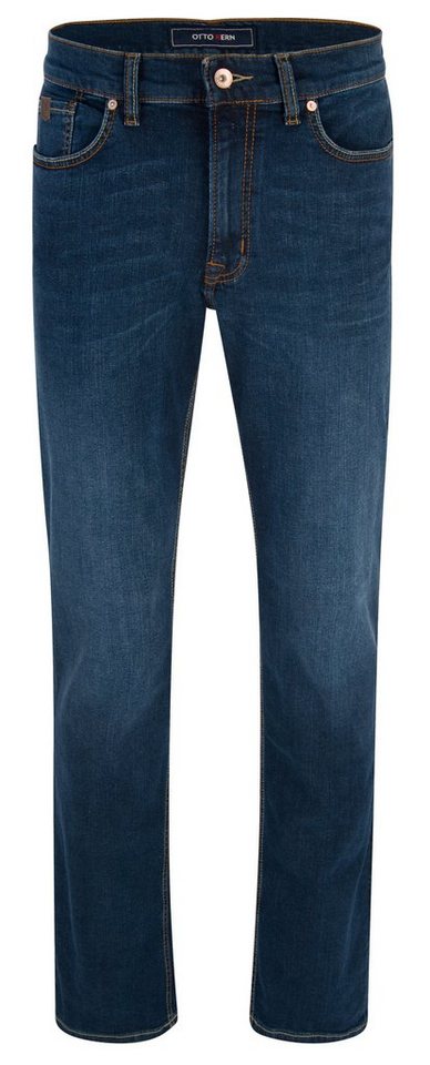 Otto Kern 5-Pocket-Jeans OTTO KERN JOHN dark blue used buffies 67149 6960.6814 von Otto Kern