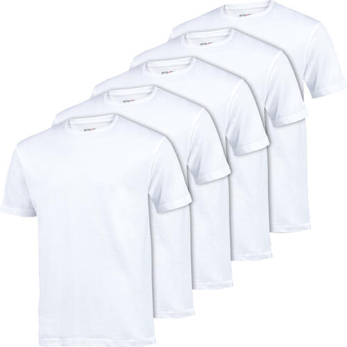 Otto Kern 5er Pack Herren T-Shirts Rundhals, 100% Baumwolle von Otto Kern
