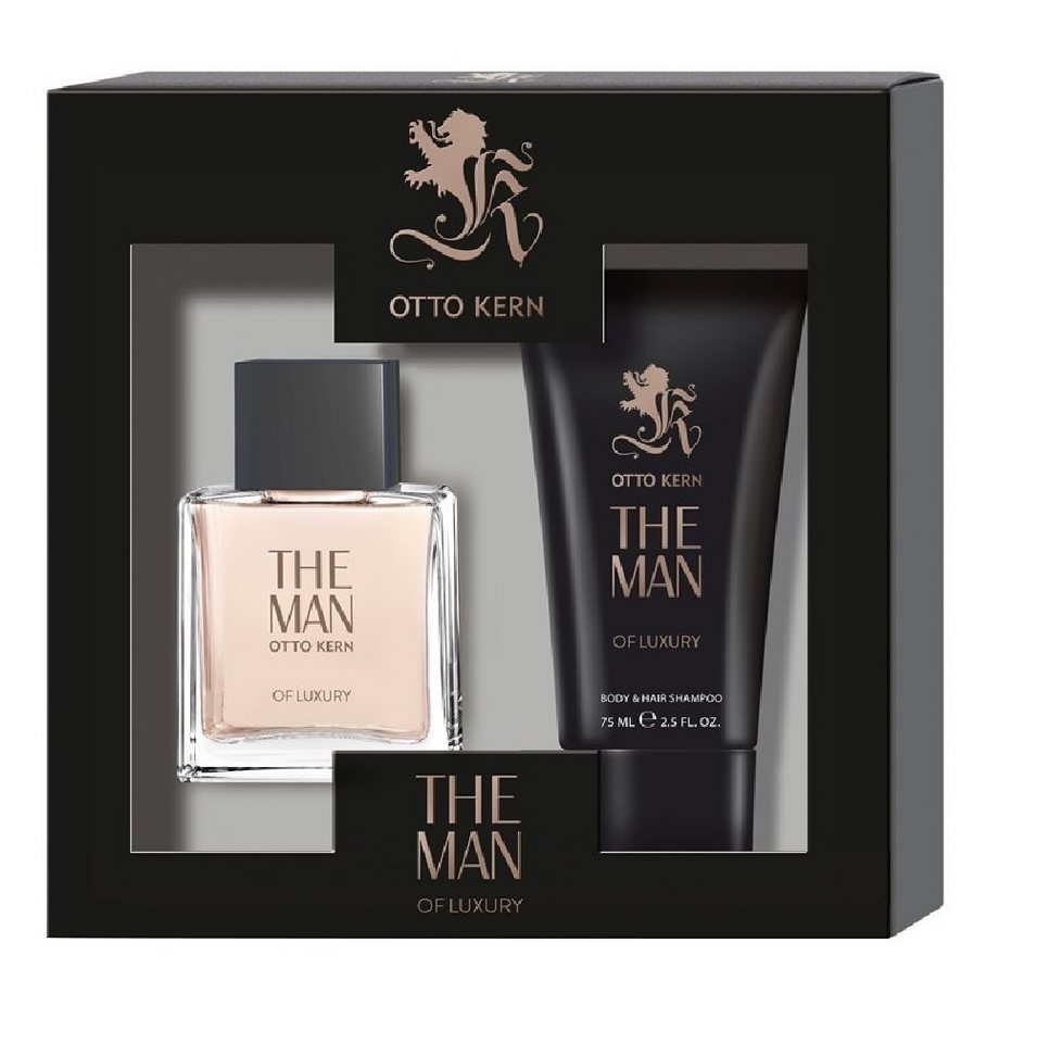 Otto Kern Duft-Set The Man of Luxury EDT Parfüm Spray 30 ml Duschgel / Haarshampoo 75 ml, 2-tlg., Duft Showergel Beautyset Kosmetik Parfum Spray intensiv Set Beauty von Otto Kern