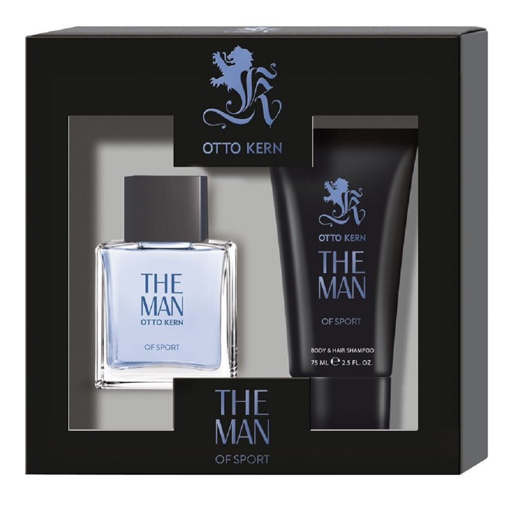 Otto Kern Duft-Set The Man of Sport EDT Parfüm Spray 30 ml Duschgel / Haarshampoo 75 ml, 2-tlg., Duft Showergel Beautyset Kosmetik Parfum Spray intensiv Set Beauty von Otto Kern