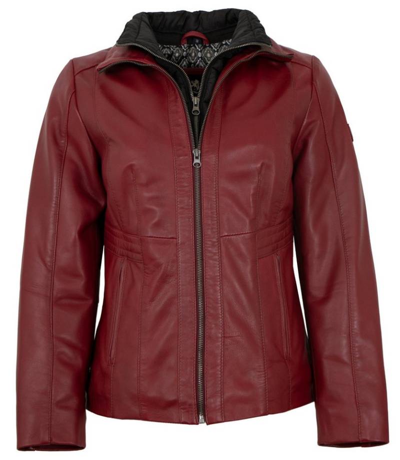 Otto Kern Lederjacke Beate OTTO KERN - Damen Lederjacke Lammnappa rot von Otto Kern