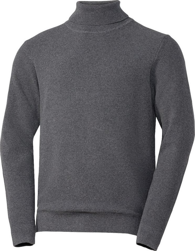 Otto Kern Rollkragenpullover Edle Reiskornstruktur von Otto Kern