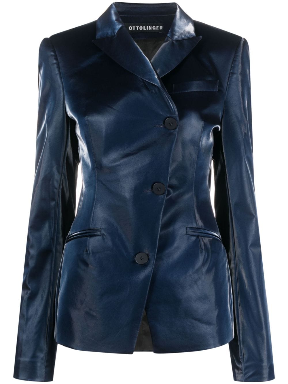 Ottolinger Blazer mit Harness - Blau von Ottolinger