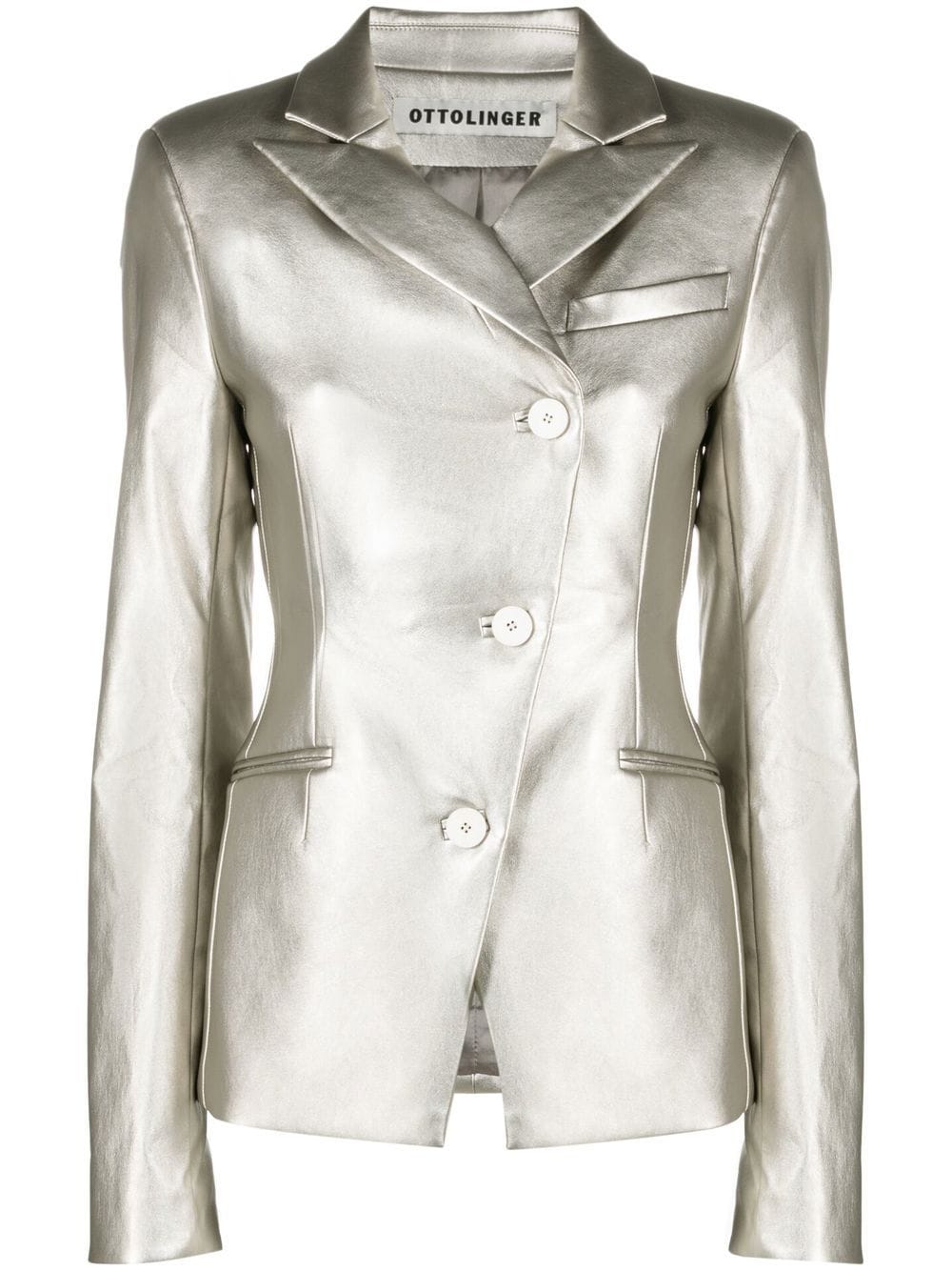 Ottolinger Blazer mit metallischem Finish - Silber von Ottolinger