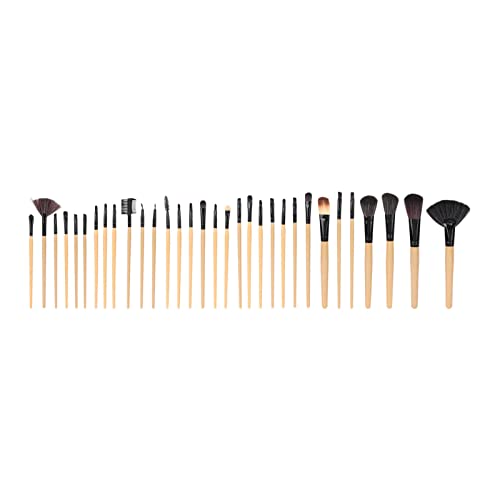 32 Stück Beauty-Kosmetikpinsel, Log-Farbgriff, Weiches Nylonhaar, Lidschatten, Rouge, Loser Puder, Make-up-Pinsel Mit Aufbewahrungstasche, Kosmetik-Werkzeug Für Frauen, Anfänger, Täglich von Otufan