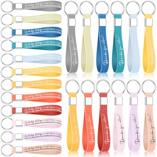 Otuuz 24 Silikon Schlüsselanhänger für Kollegen Großartige Kollegen Sind Schwer zu Finden Schlüsselanhänger Danke für Alles Mitarbeiter Geschenk Kollegin Jobwechsel Ruhestand Abschiedsgeschenk von Otuuz