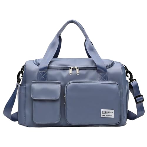 OuLi Store Sporttasche Damen Herren 35L Reisetasche mit Schuhfach Nassfach Wasserdicht Trainingstasche Travel Duffle Bag mit Rucksack Weekender Schwimmtasche Fitnesstasche (Farbe 10) von OuLi Store