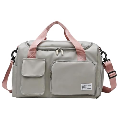 OuLi Store Sporttasche Damen Herren 35L Reisetasche mit Schuhfach Nassfach Wasserdicht Trainingstasche Travel Duffle Bag mit Rucksack Weekender Schwimmtasche Fitnesstasche (Farbe 5) von OuLi Store