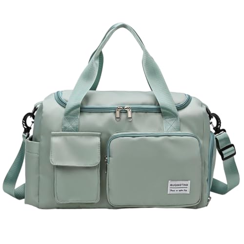 OuLi Store Sporttasche Damen Herren 35L Reisetasche mit Schuhfach Nassfach Wasserdicht Trainingstasche Travel Duffle Bag mit Rucksack Weekender Schwimmtasche Fitnesstasche (Farbe 7) von OuLi Store