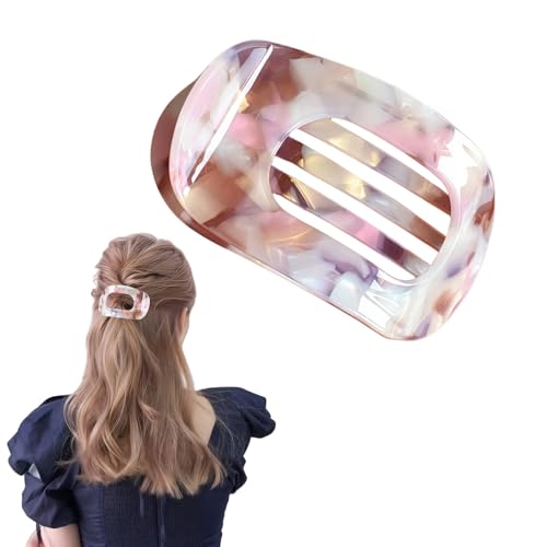 Flache Haarklammern, Haarspange, flache Haarspangen, flache Haarklammern, rutschfeste flache Haarklammer für Damen, Haarstyling-Zubehör, Haarklammern, Haarschmuck für Damen, Violett Flache Haarklammern, Haarspange, flache Haarspangen, flache Haarklammern, rutschfeste flache Haarklammer für Damen, Haarstyling-Zubehör, Haarklammern, Haarschmuck für Damen, Violett von OuXing