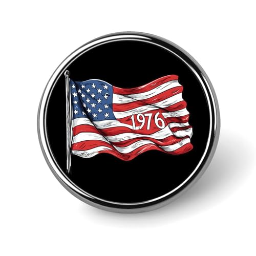 1976 US Bicentennial Flag Runde Brosche Pins Revers Krawatte Abzeichen Metall Memorial Button Pin Kit für Hut Hemd Kleidung Taschen Dekor 1976 US Bicentennial Flag Runde Brosche Pins Revers Krawatte Abzeichen Metall Memorial Button Pin Kit für Hut Hemd Kleidung Taschen Dekor von Oudrspo