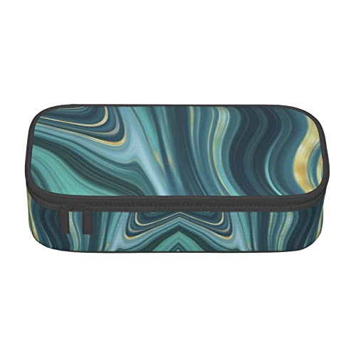 Abstractid Teal Turquoise Spezielles Federmäppchen für Mädchen und Jungen, Federmäppchen mit großem Fassungsvermögen, großes Federmäppchen, Schreibwaren für Studenten, Federmäppchen, Federmäppchen m Abstractid Teal Turquoise Spezielles Federmäppchen für Mädchen und Jungen, Federmäppchen mit großem Fassungsvermögen, großes Federmäppchen, Schreibwaren für Studenten, Federmäppchen, Federmäppchen m von Oudrspo