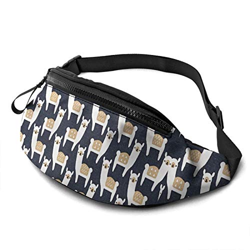 Alpaca Farm Lässige Gürteltasche für Männer und Frauen, Verstellbarer Gürtel, Gürteltasche für Reisen, Wandern, Radfahren, Laufen, Festival, Rave von Oudrspo