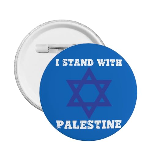 Anstecknadel „Ich stehe mit Israel“-Anstecknadel „Bete für Israel“-Anstecknadel „Israel Strong“-Anstecknadel „I Love Israel“-Anstecknadel, runder Knopf, Abzeichen, Medaillennadeln, Brosche, Partyzub von Oudrspo