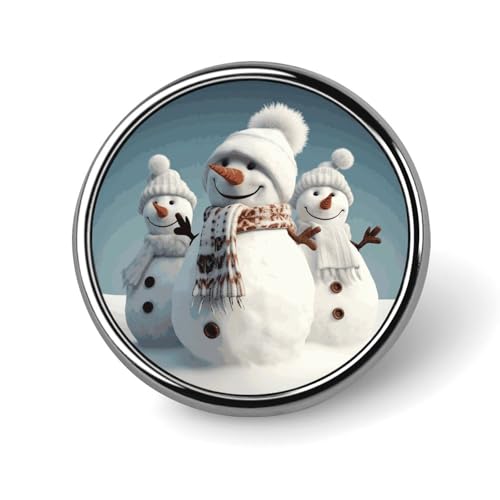 Anstecknadel mit fröhlichem Schneemann für Männer, modische Brosche mit funky Tierhasen-Humor – süße Emaille-Anstecker, Anstecknadel aus Aluminiumlegierung für Hüte, Hemden, Taschen, Jacken und Access Anstecknadel mit fröhlichem Schneemann für Männer, modische Brosche mit funky Tierhasen-Humor – süße Emaille-Anstecker, Anstecknadel aus Aluminiumlegierung für Hüte, Hemden, Taschen, Jacken und Access von Oudrspo