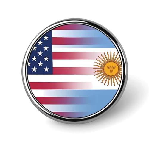 Argentinien US-Flagge Runde Brosche Pins Revers Krawatte Abzeichen Metall Memorial Button Pin Kit für Hut Hemd Kleidung Taschen Dekor Argentinien US-Flagge Runde Brosche Pins Revers Krawatte Abzeichen Metall Memorial Button Pin Kit für Hut Hemd Kleidung Taschen Dekor von Oudrspo