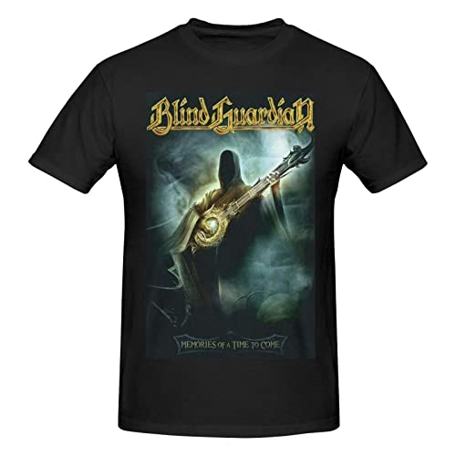 Blind Shirt Guardian Herrenanpassungs-Kurzärmler-Crewneck-T-Shirt, klassisches Baumwoll-T-Shirt von Oudrspo